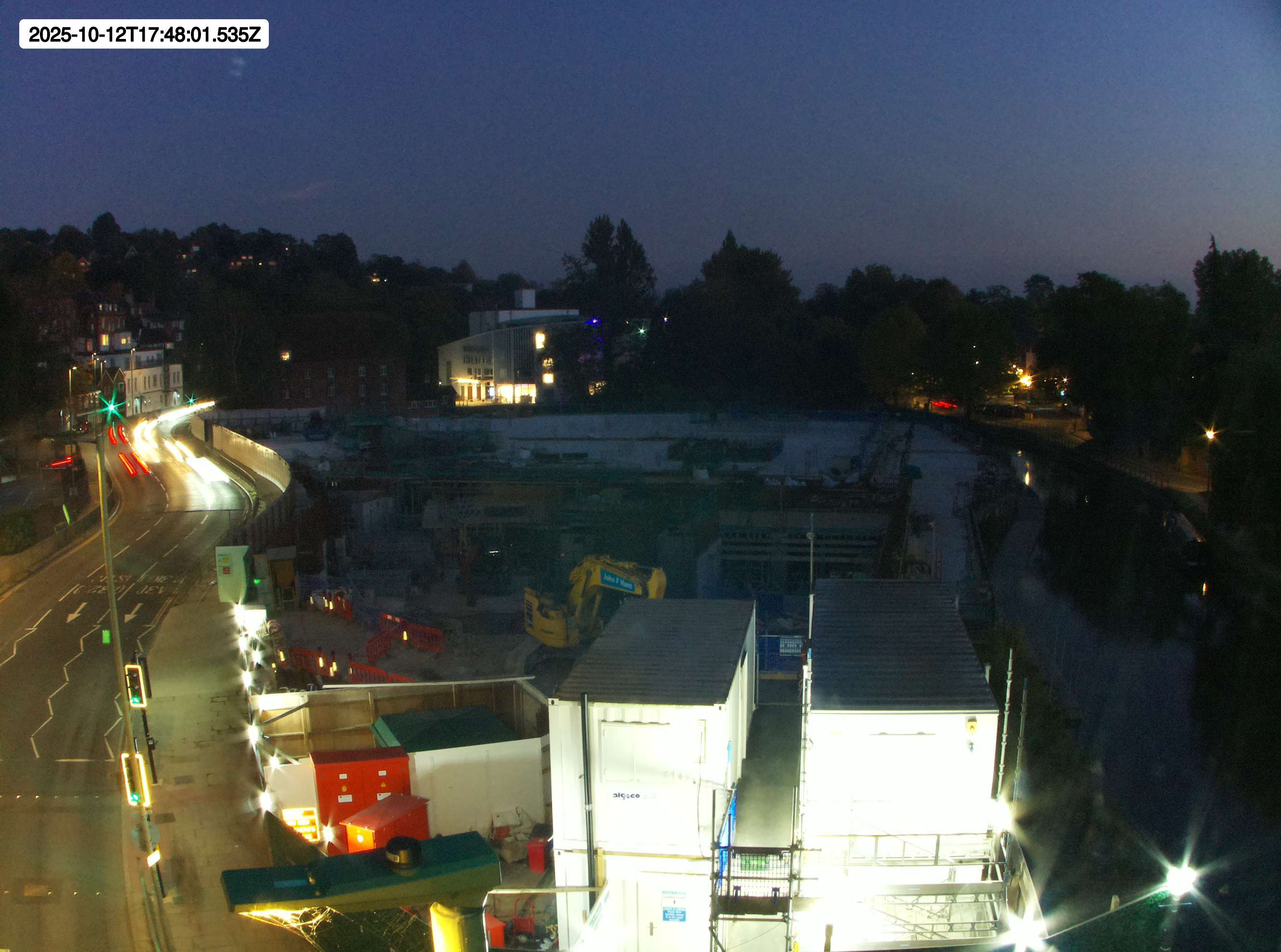 Live feed from StMarys Wharf webcam