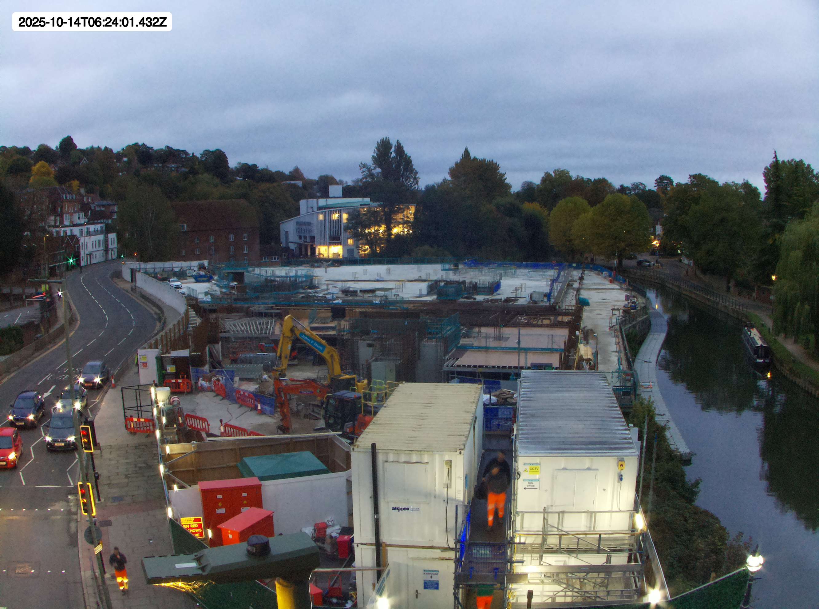 Live feed from StMarys Wharf webcam