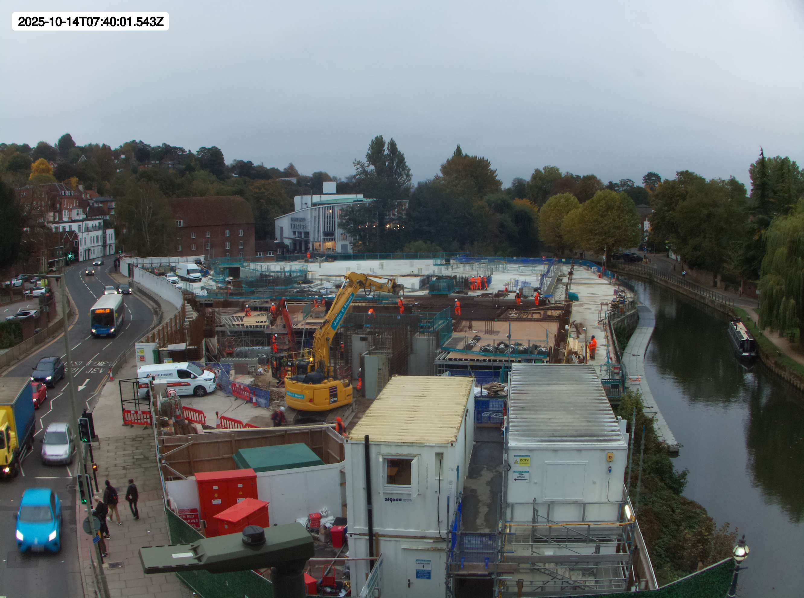 Live feed from StMarys Wharf webcam