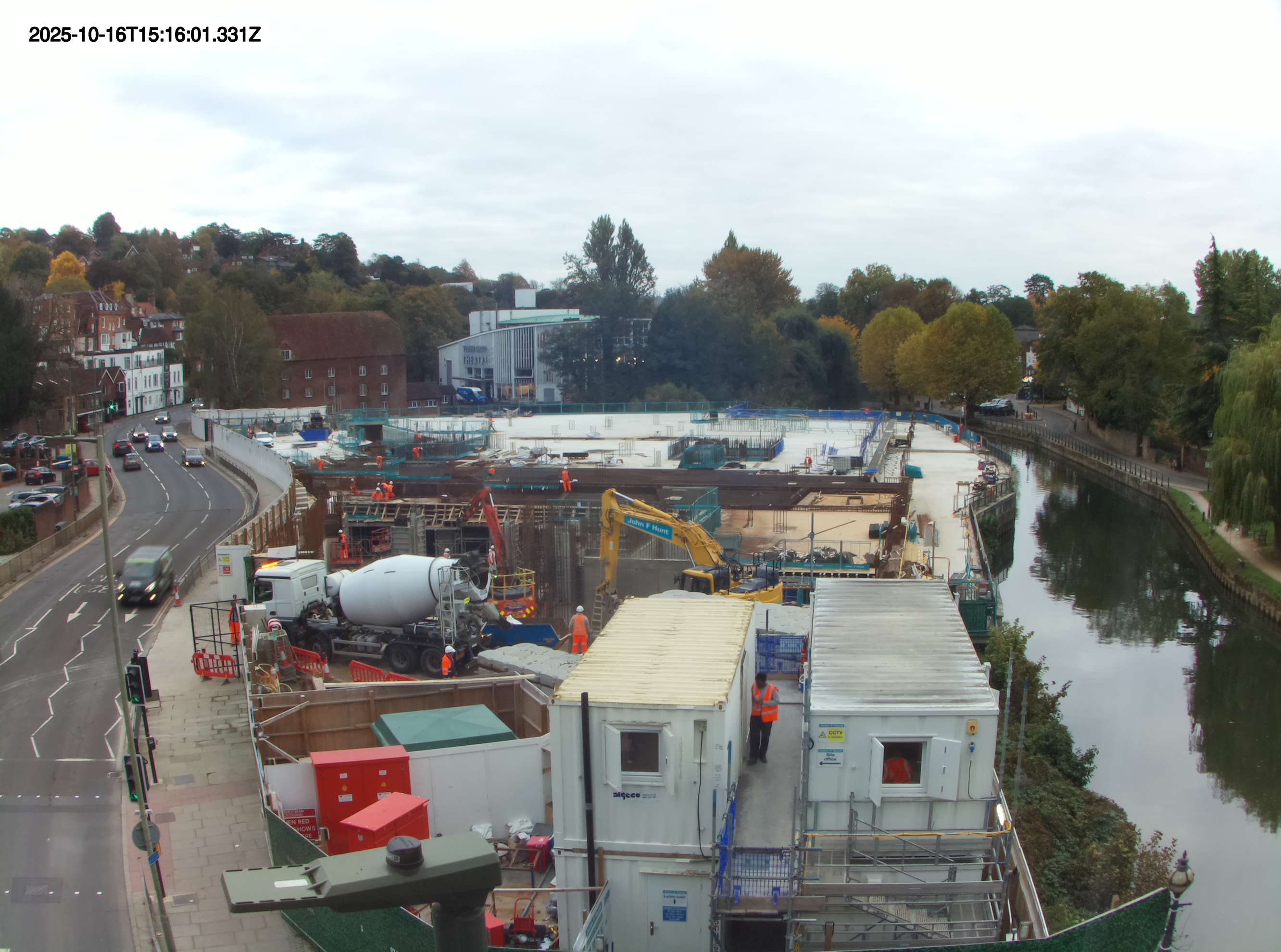 Live feed from StMarys Wharf webcam